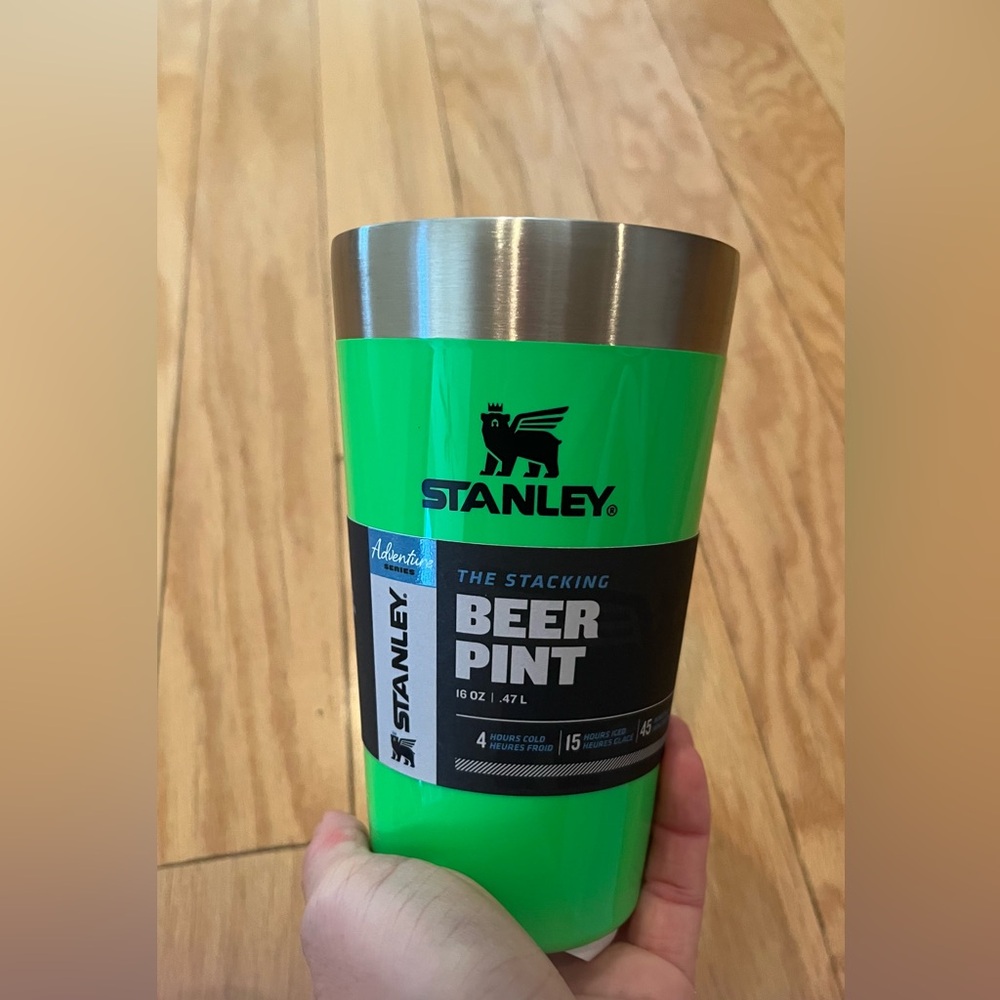 Rare Stanley beer pint